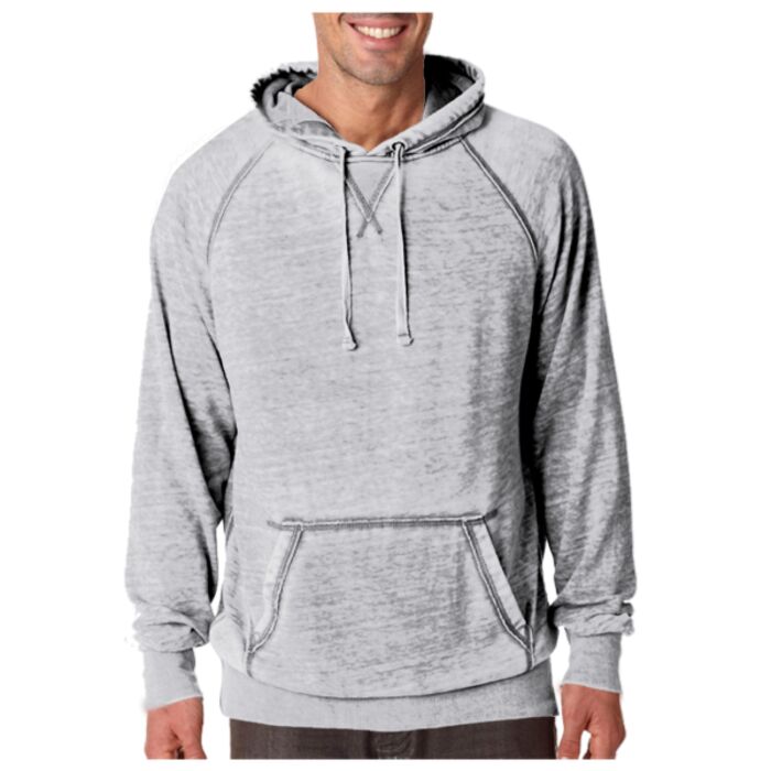 J.America Adult Vintage Zen Hooded Fleece Thumbnail