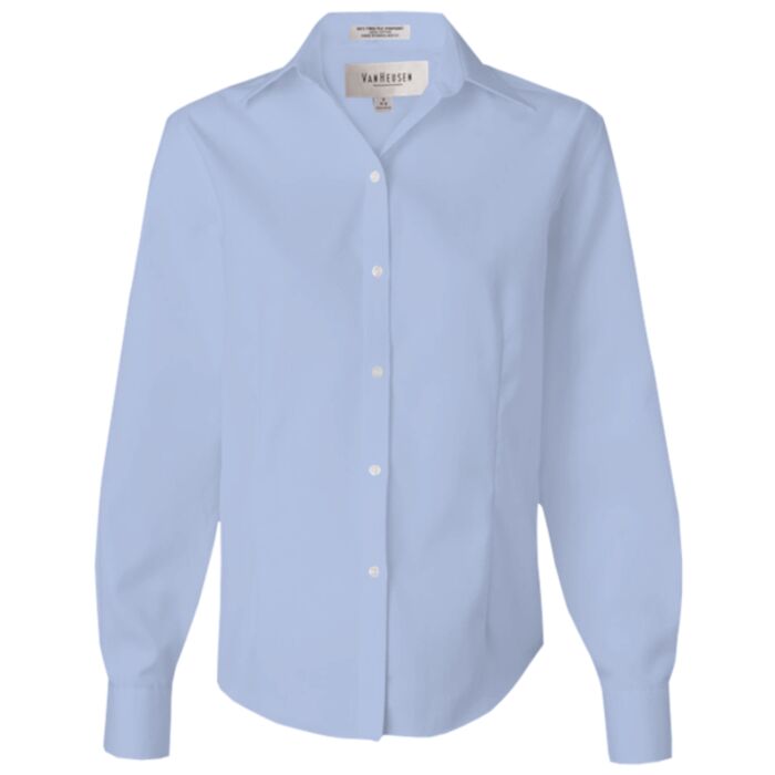 Ladies' Long-Sleeve Non-Iron Pinpoint Thumbnail
