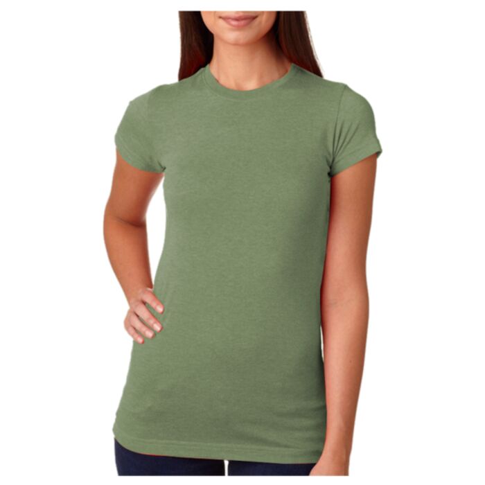 Ladies' Junior Fit Vintage Fine Jersey Tee Thumbnail