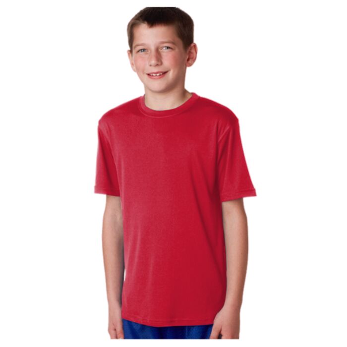 Youth Double Dry&reg; Interlock T-Shirt Thumbnail