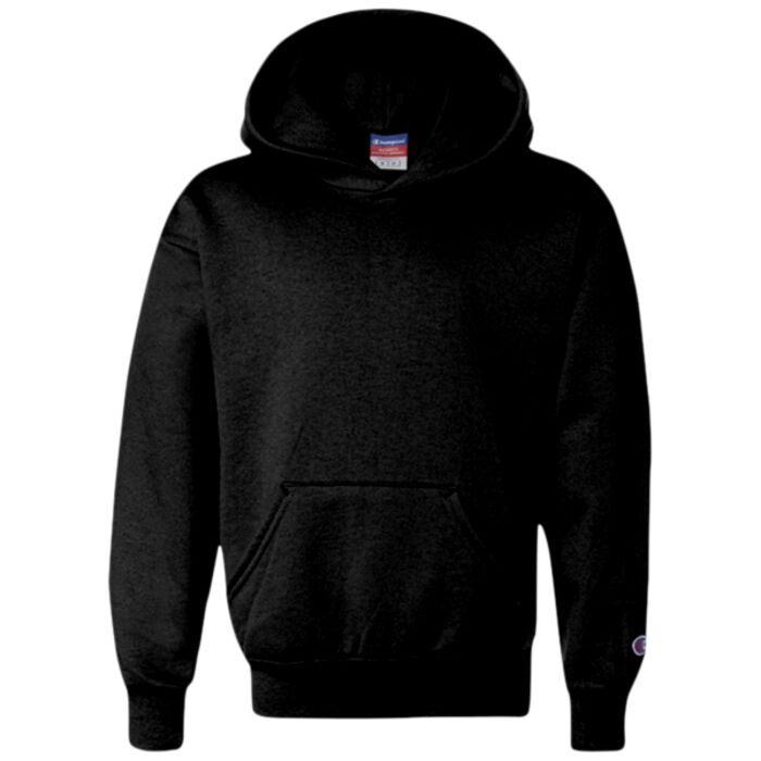 Youth Double Dry Eco&reg; Hooded Pullover Fleece Thumbnail