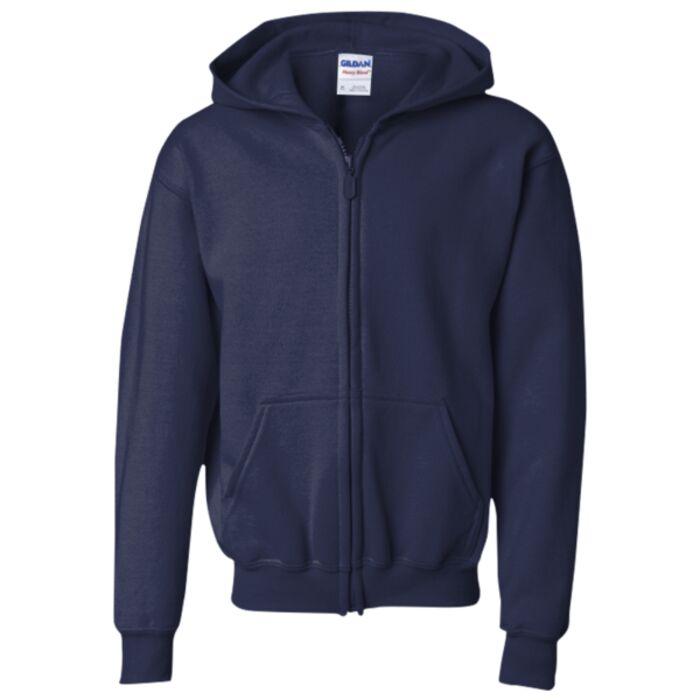 &reg; Heavy Blend&trade; Youth Full-Zip Hooded Sweatshirt Thumbnail