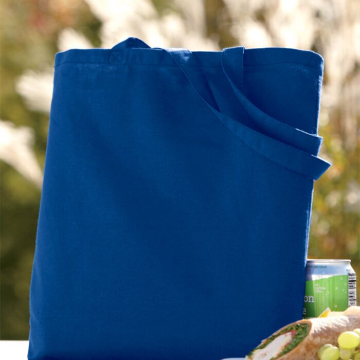 UltraClub Organic Recycled Cotton Canvas Tote Thumbnail