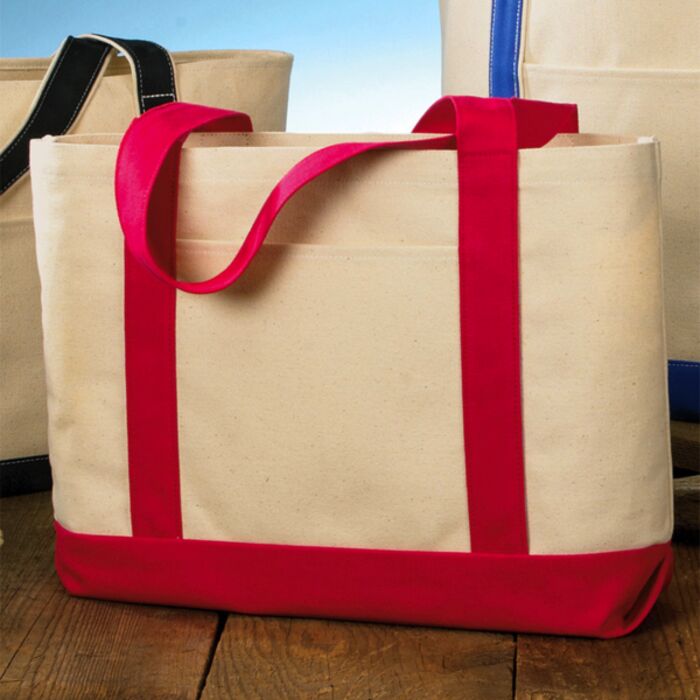UltraClub Canvas Boat Tote Thumbnail