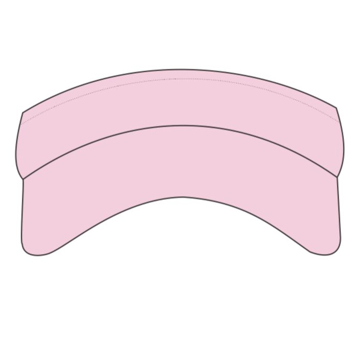 UltraClub Classic Cut Chino Cotton Twill Visor Thumbnail