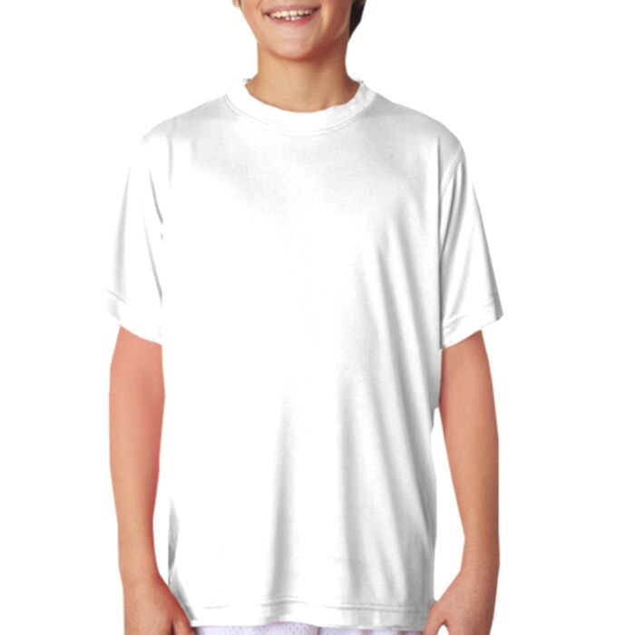 UltraClub&reg; Youth Cool & Dry Sport Performance Interlock Tee Thumbnail