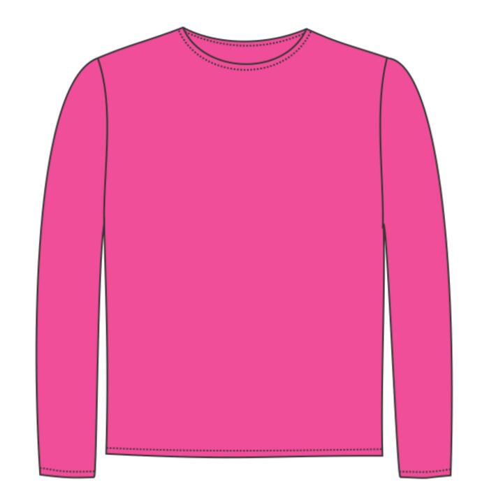Ladies' Lightweight Fitted Long-Sleeve Tee Thumbnail