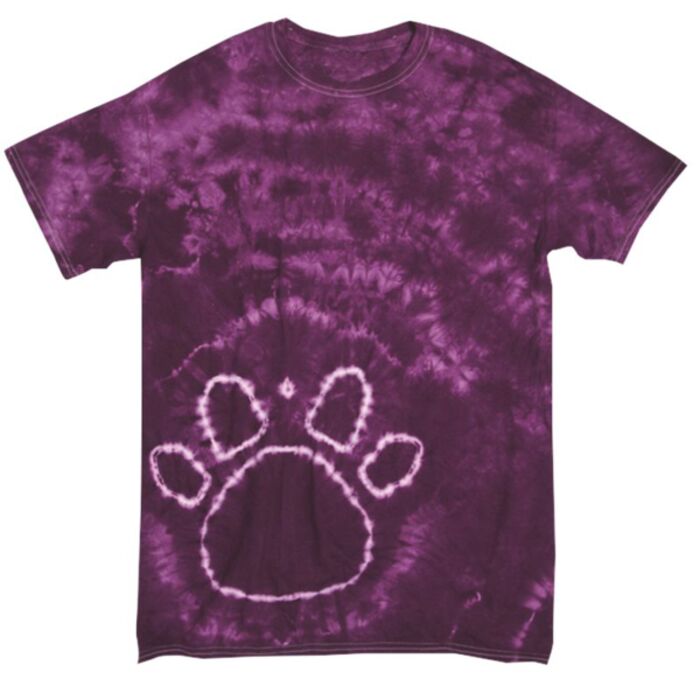 Dyenomite Adult Pawprint Tee Thumbnail