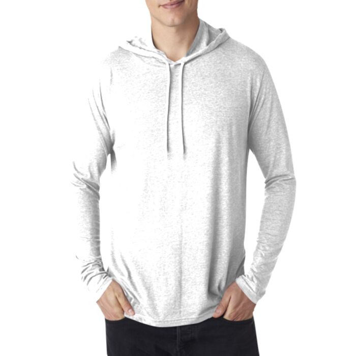 Adult Lightweight Long-Sleeve Hooded Tee Thumbnail