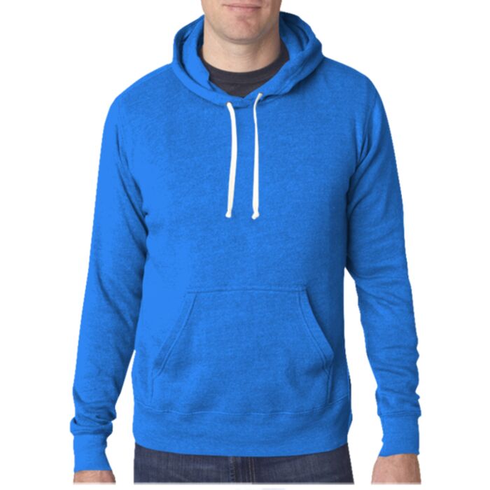 J.America Adult Tri-Blend Hooded Fleece Thumbnail