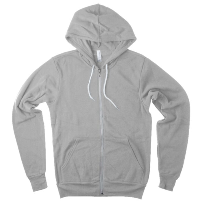 Unisex Poly-Cotton Fleece Full-Zip Hoodie Thumbnail