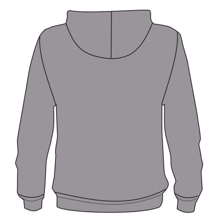 Adult NuBlend&reg; Contrast Full-Zip Hooded Sweatshirt Thumbnail