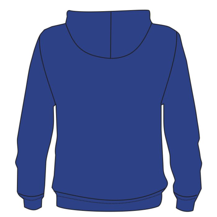 UltraClub&reg; Adult Cool & Dry Sport Hooded Pullover Thumbnail