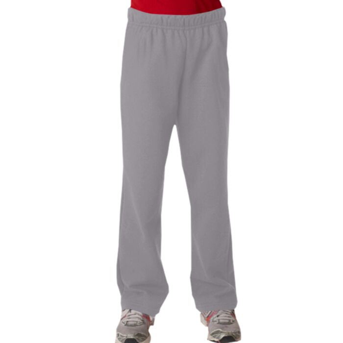 Youth NuBlend&reg; Open-Bottom Sweatpants with Pockets Thumbnail