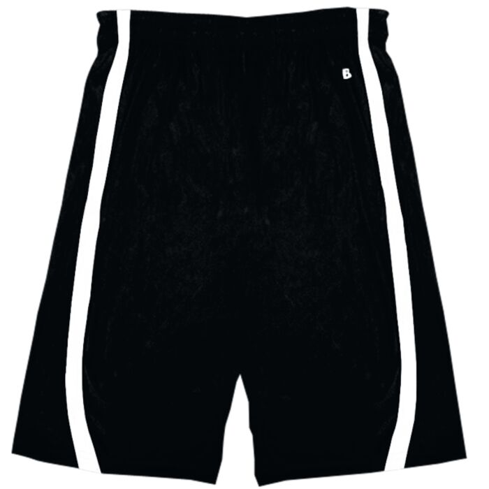 Youth B-Slam Reversible 6" Short With Contrast Side Panel Trim. Thumbnail