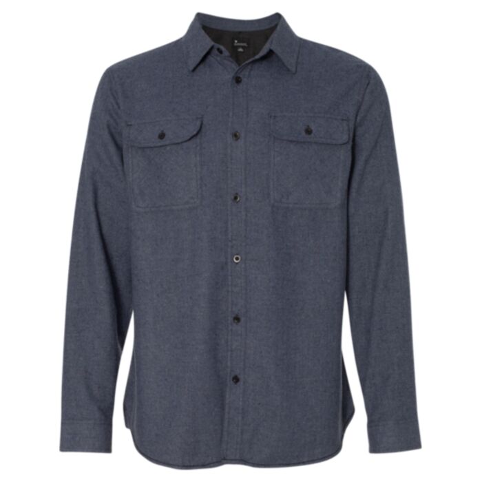 Men's Solid Flannel Shirt Thumbnail