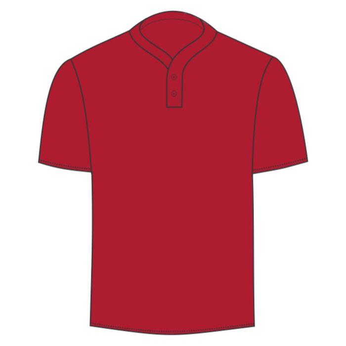 Adult 2-Button Mesh Henley Thumbnail