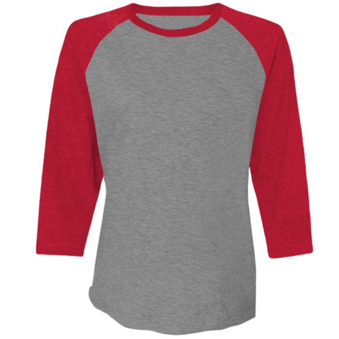 Next Level Unisex Tri-Blend 3/4-Sleeve Raglan Thumbnail