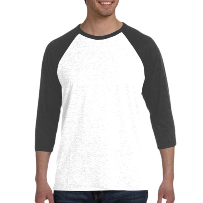 Adult Tri-Blend 3/4-Sleeve Raglan Tee Thumbnail