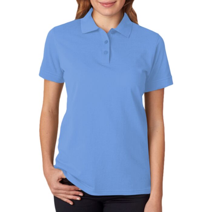 UltraClub Ladies' Basic Piqué Polo Thumbnail