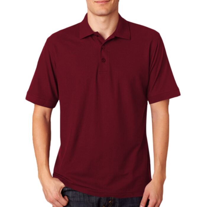 UltraClub Men's Basic Blended Piqué Polo Thumbnail