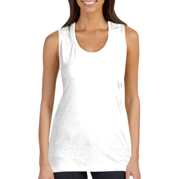 +CANVAS Ladies' Flowy Scoop Muscle Tank Thumbnail