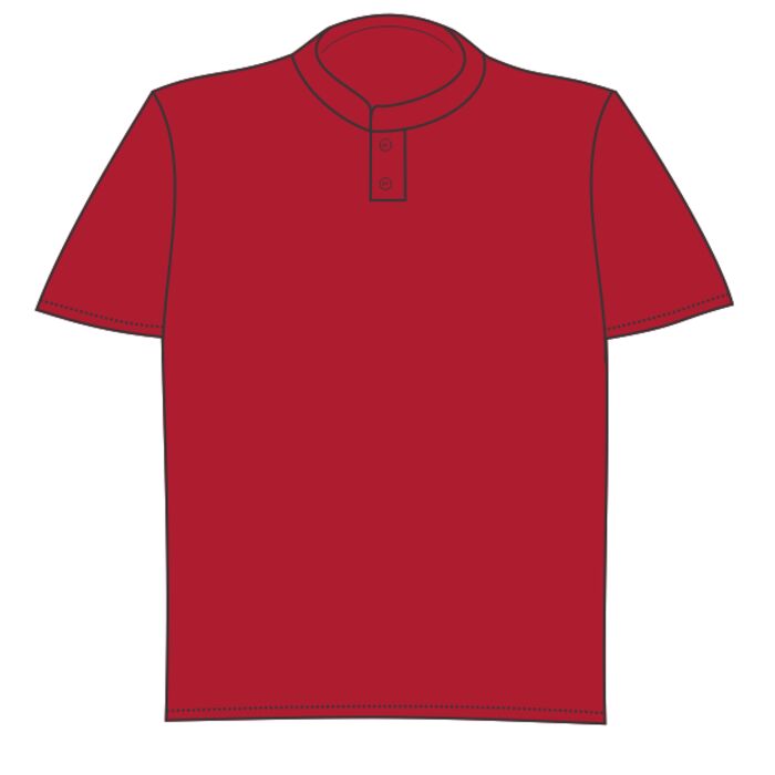 Youth 2-Button Mesh Henley Thumbnail