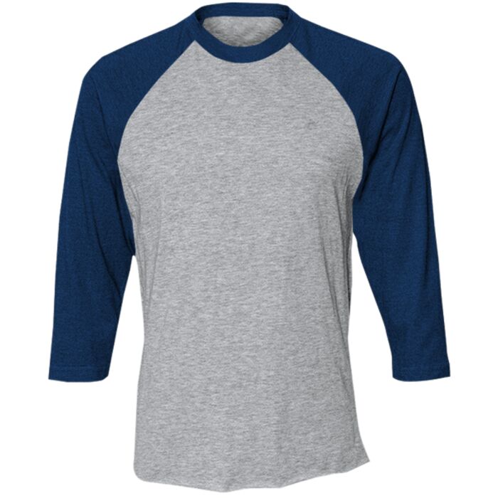 LA T Adult Vintage Fine Jersey 3/4-Sleeve Baseball T-Shirt Thumbnail