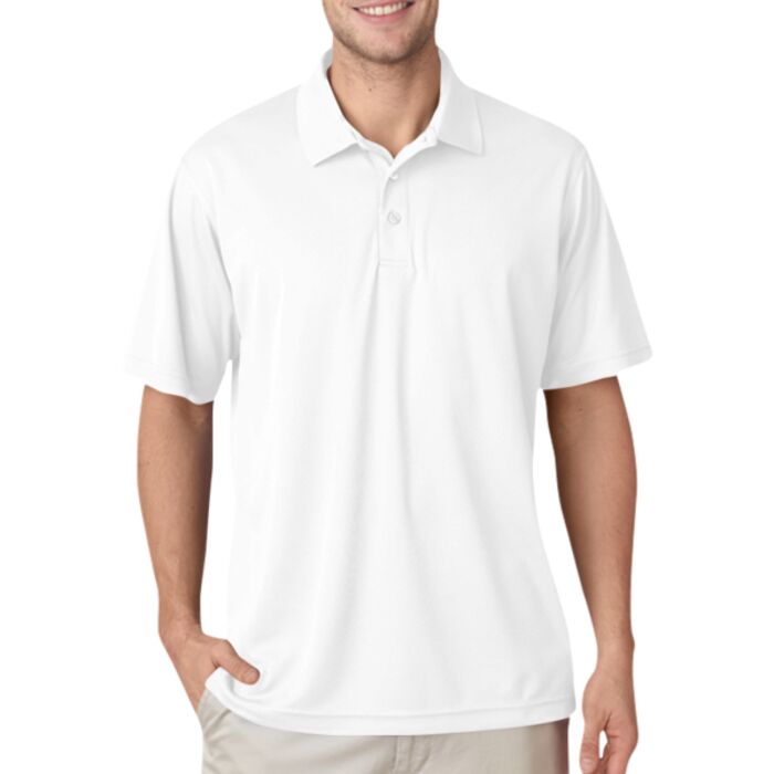 UltraClub&reg; Men's Tall Cool & Dry Mesh Piqué Polo Thumbnail