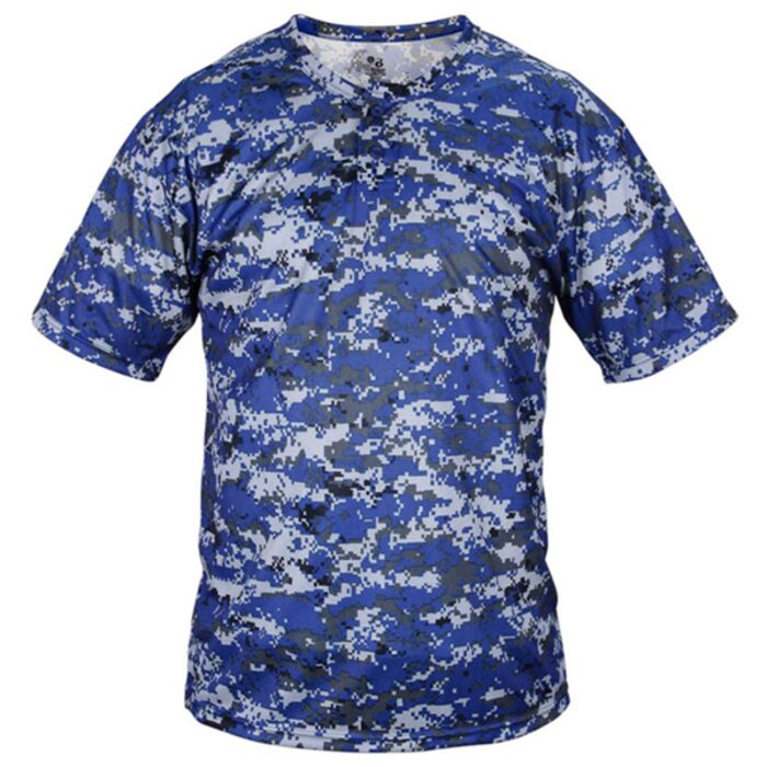 Youth Two-Button Placket Self Collar Tee Thumbnail