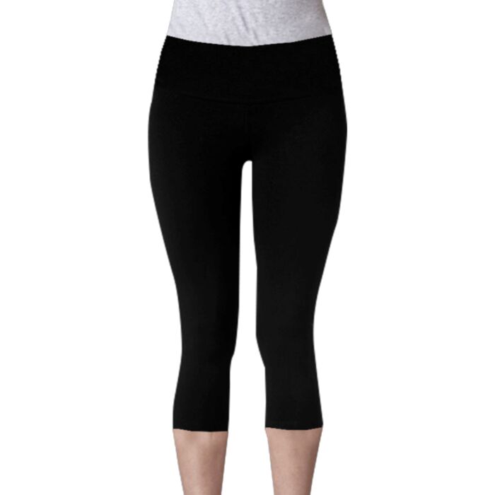 +CANVAS Ladies' Cotton Spandex Capri Fit Legging Thumbnail