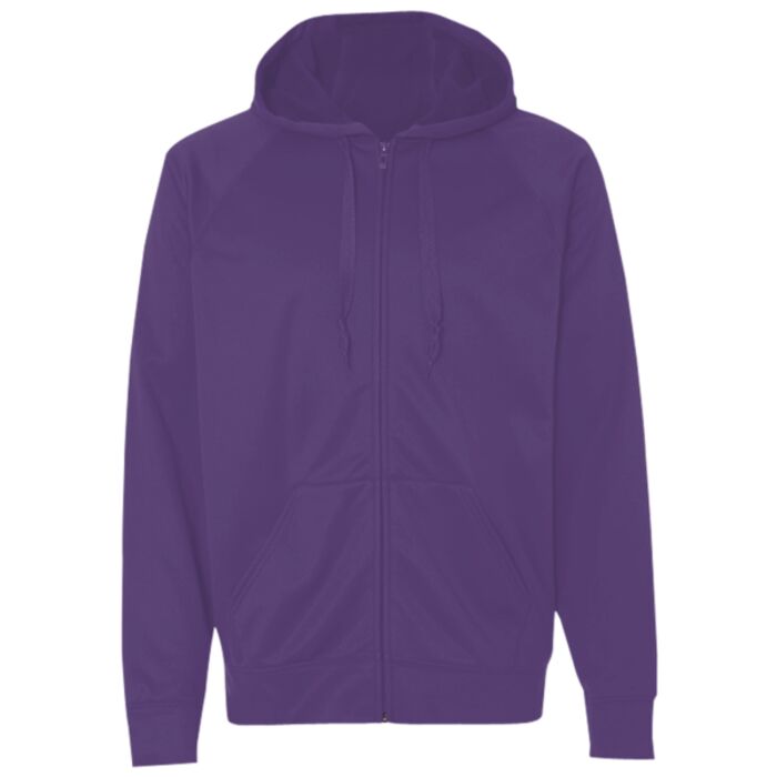 &reg; Adult DRI-POWER&reg; SPORT Full-Zip Hooded Sweatshirt Thumbnail
