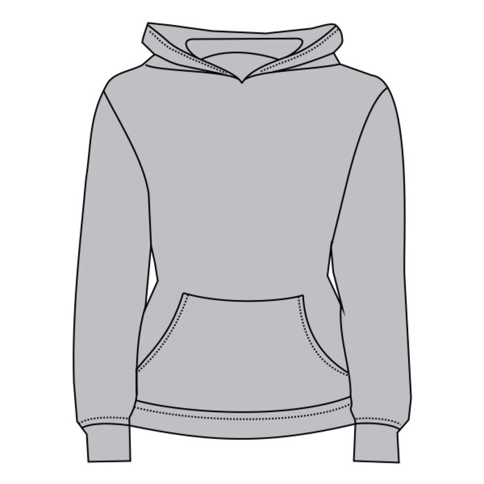 J.America Ladies’ Zen Hooded Fleece Thumbnail
