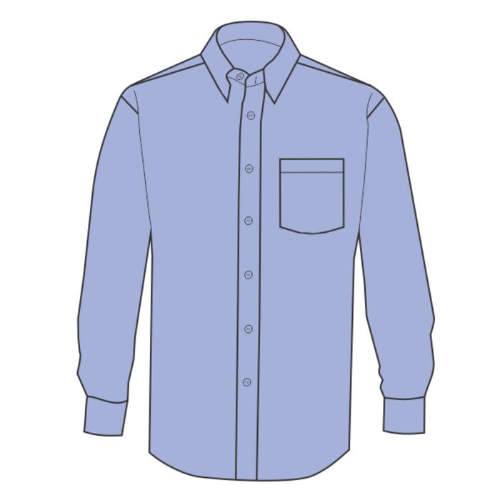 Men's Long-Sleeve Ring-Spun Performance Twill Thumbnail