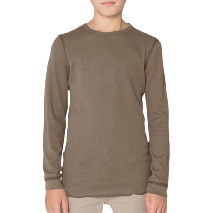 T207 Youth Baby Thermal L/S T-Shirt Thumbnail