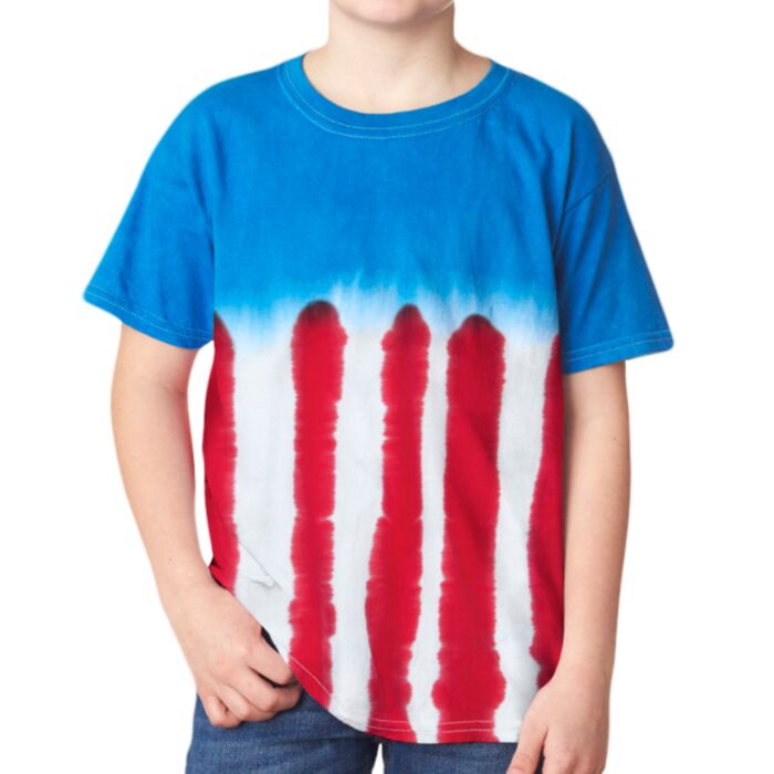 Dyenomite Youth Patriotic Flag Tee Thumbnail