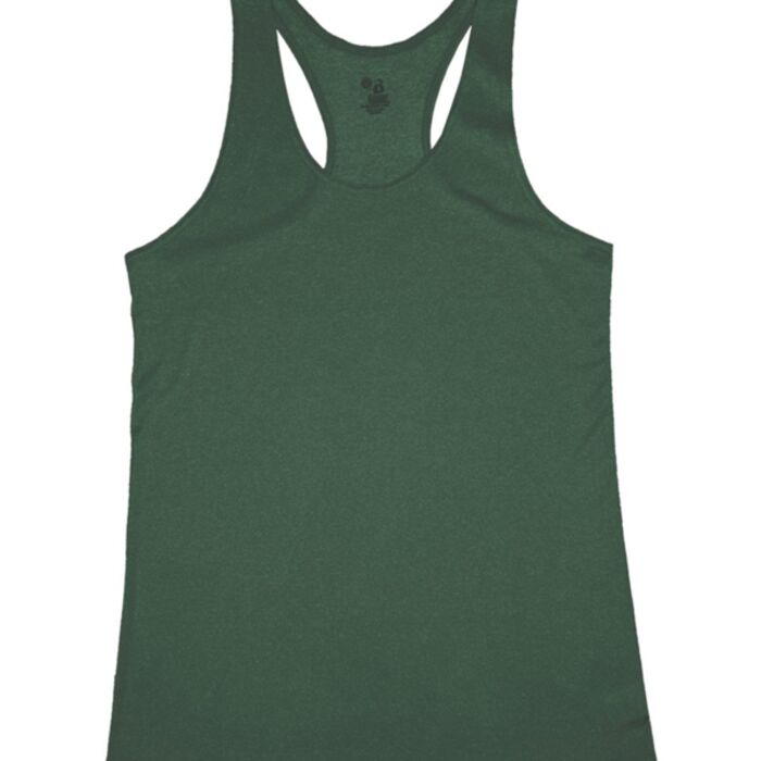 Ladies' Pro Heather Racerback Tank Thumbnail