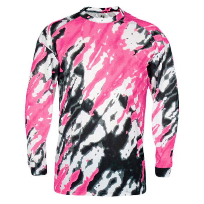 Adult Tie Dri Sublimated Long Sleeve Tee Thumbnail