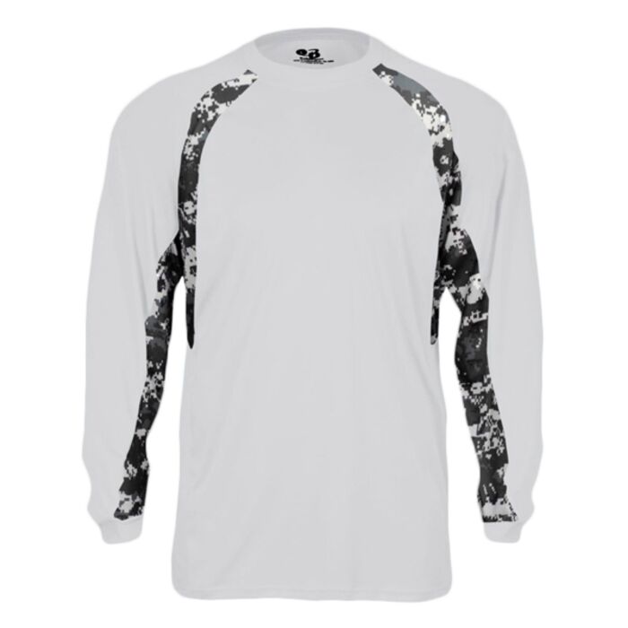 Adult Digital Hook Long Sleeve Performance Tee Thumbnail