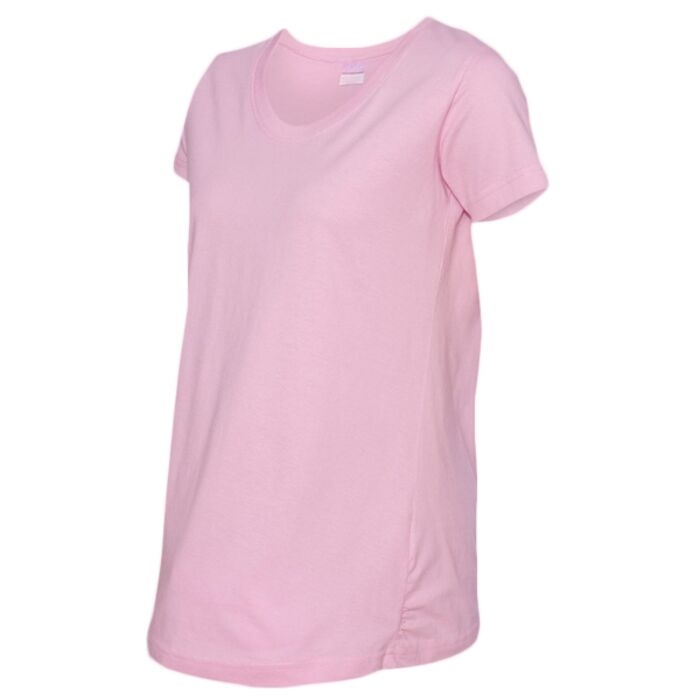 LA T Ladies Fine Jersey Maternity Top Thumbnail