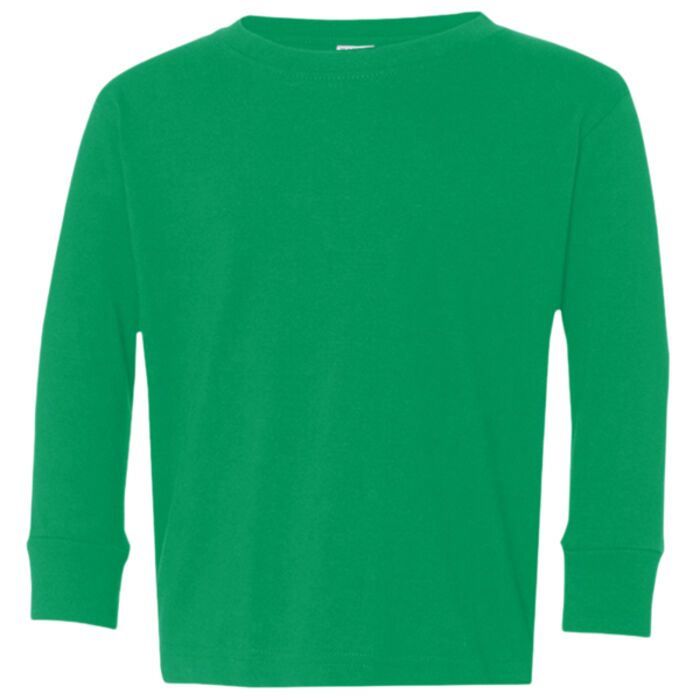 Toddler Fine Jersey Long Sleeve T-Shirt Thumbnail