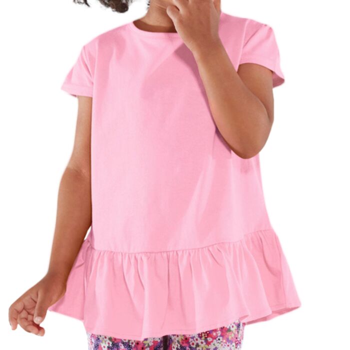 Toddler Fine Jersey Ruffle T-Shirt Thumbnail