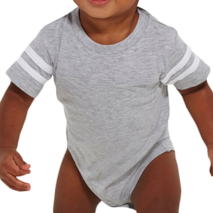 Infant Fine Jersey Football Bodysuit Thumbnail