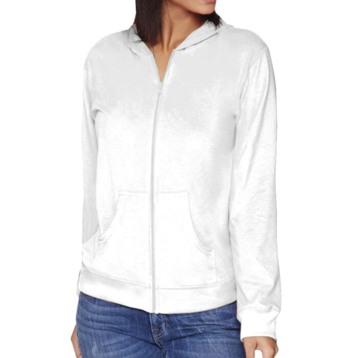 Next Level Unisex Sueded Full-Zip Hoody Thumbnail