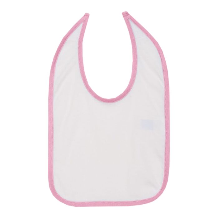 Infant Contrast Trim Premium Jersey Bib Thumbnail