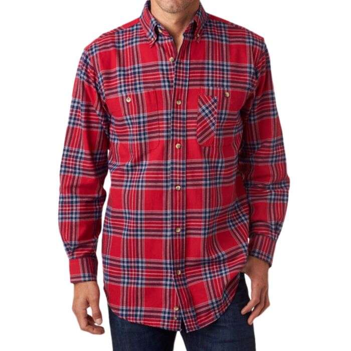 Men's Yarn-Dyed Flannel Shirt Thumbnail