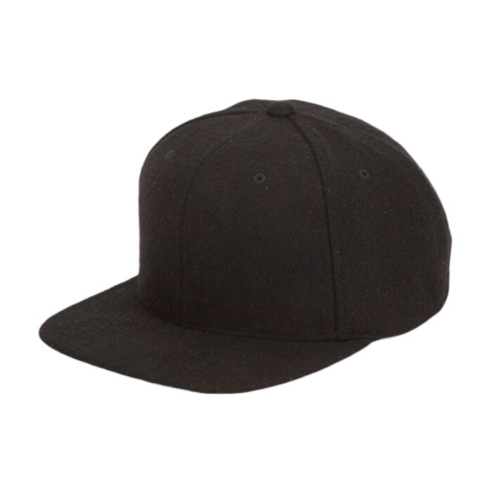 Melton Wool Blend Snapback Cap Thumbnail