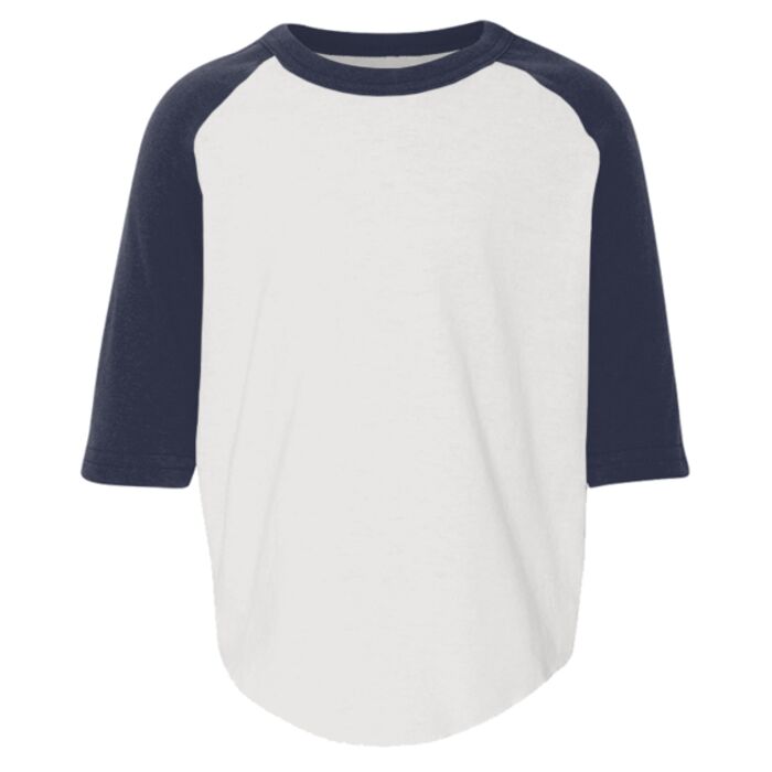 Toddler Three-Quarter Sleeve Baseball Jersey Thumbnail