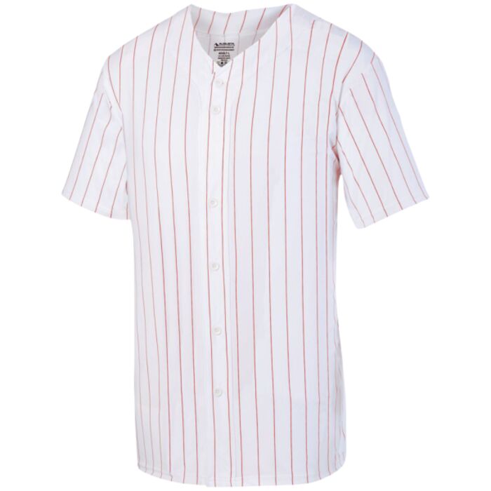 Youth Pin Stripe Baseball Jersey Thumbnail
