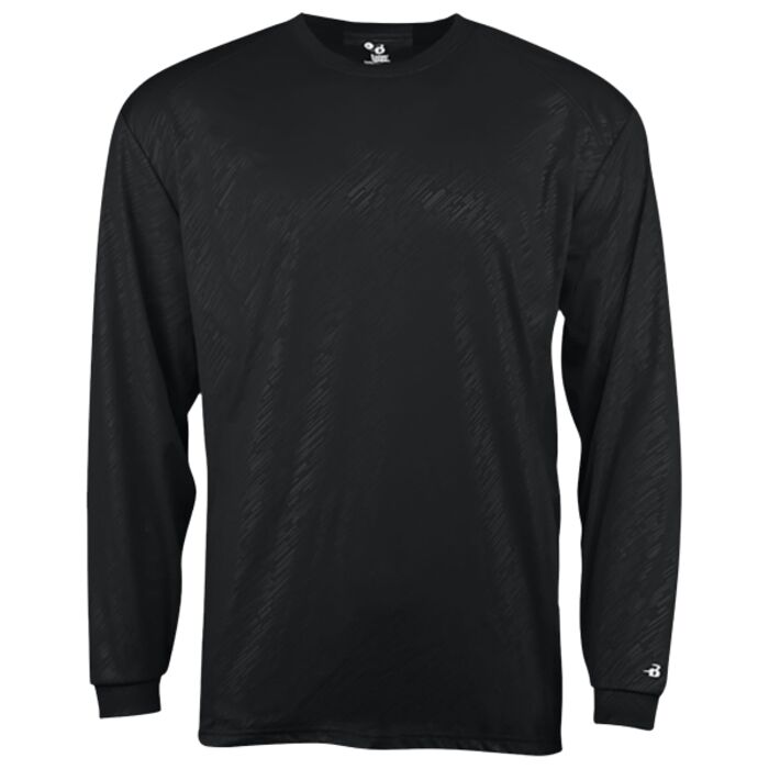 Youth Line Embossed Long Sleeve T-Shirt Thumbnail